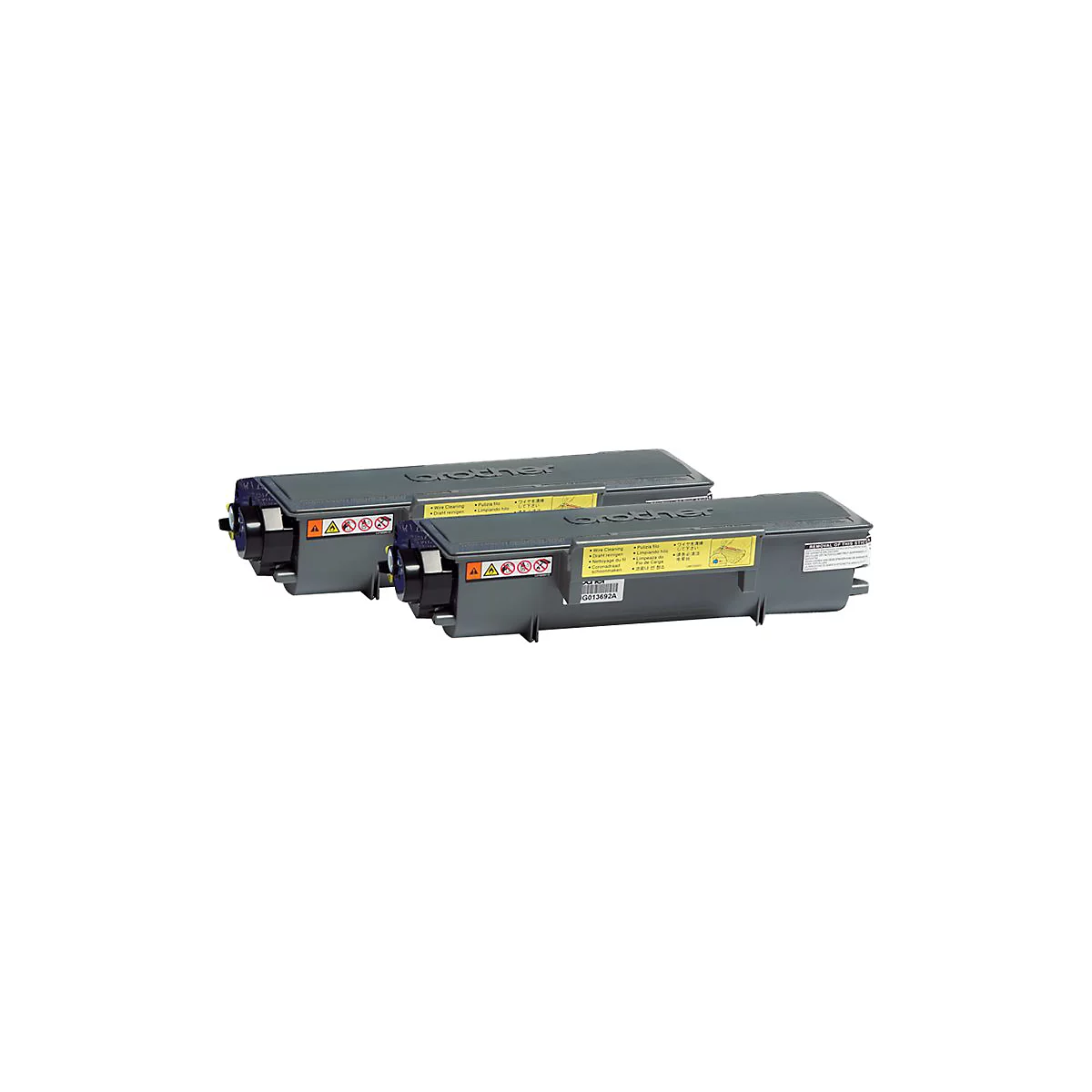 Brother TN3280 2PK - 2er-Pack - Schwarz - original - Tonerpatrone