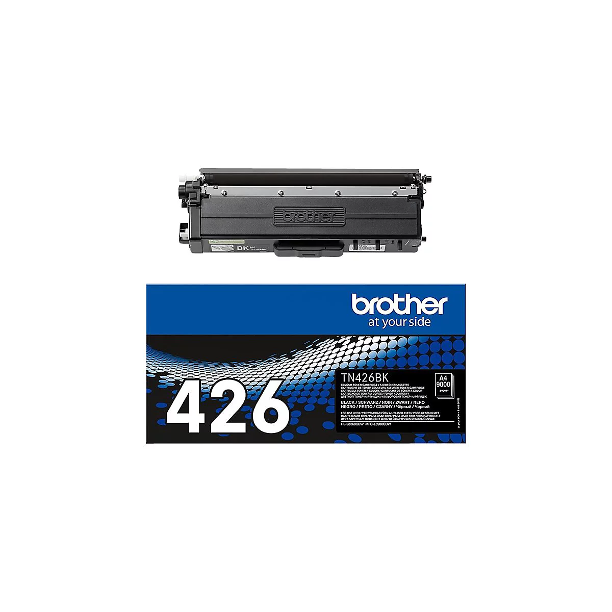 Brother TN426BK - Super Jumbo - Schwarz - original - Tonerpatrone