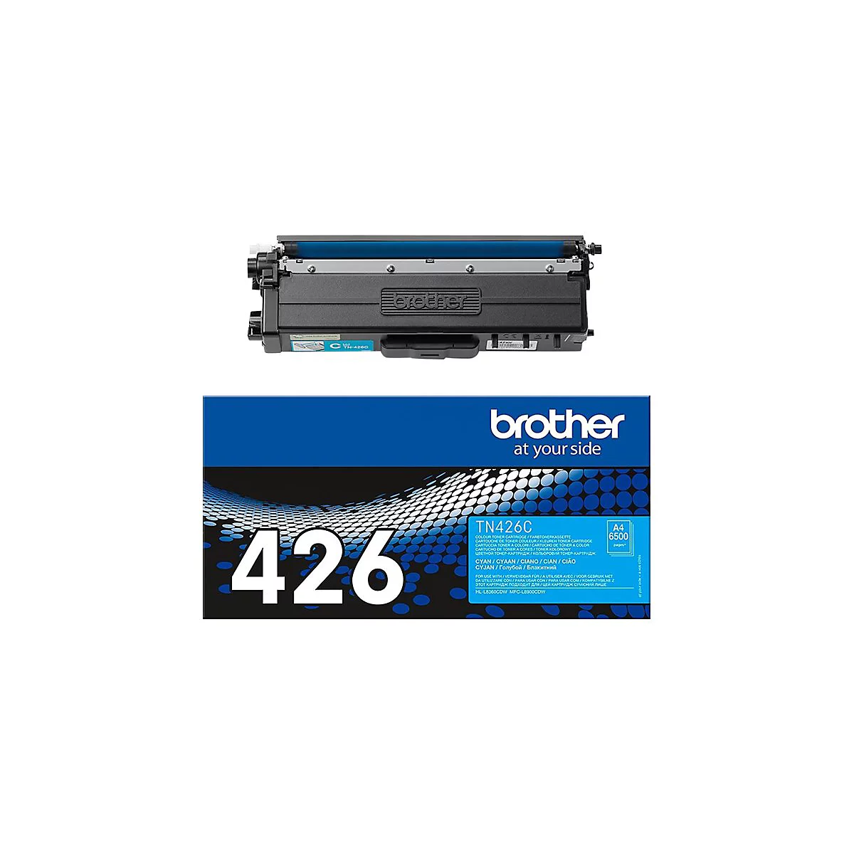 Brother TN426C - Super Jumbo - Cyan - original - Tonerpatrone
