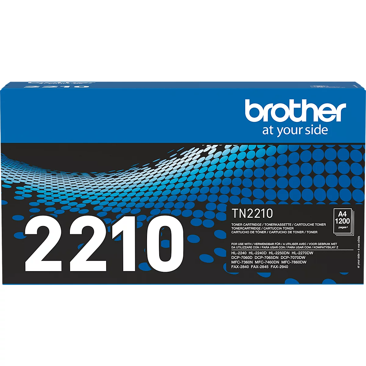 Brother Toner TN-2210, schwarz, original