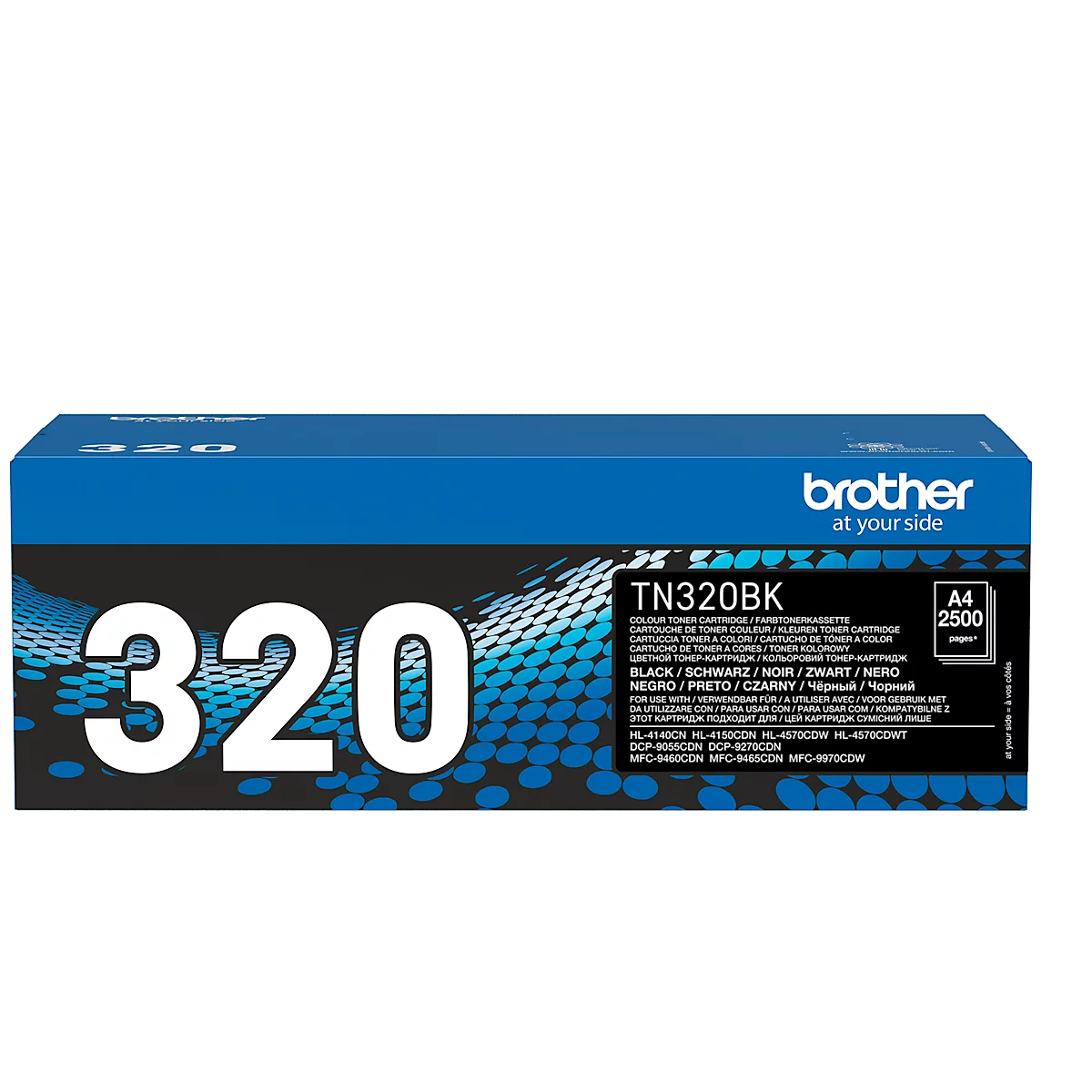 Brother Toner TN-320BK, schwarz, original