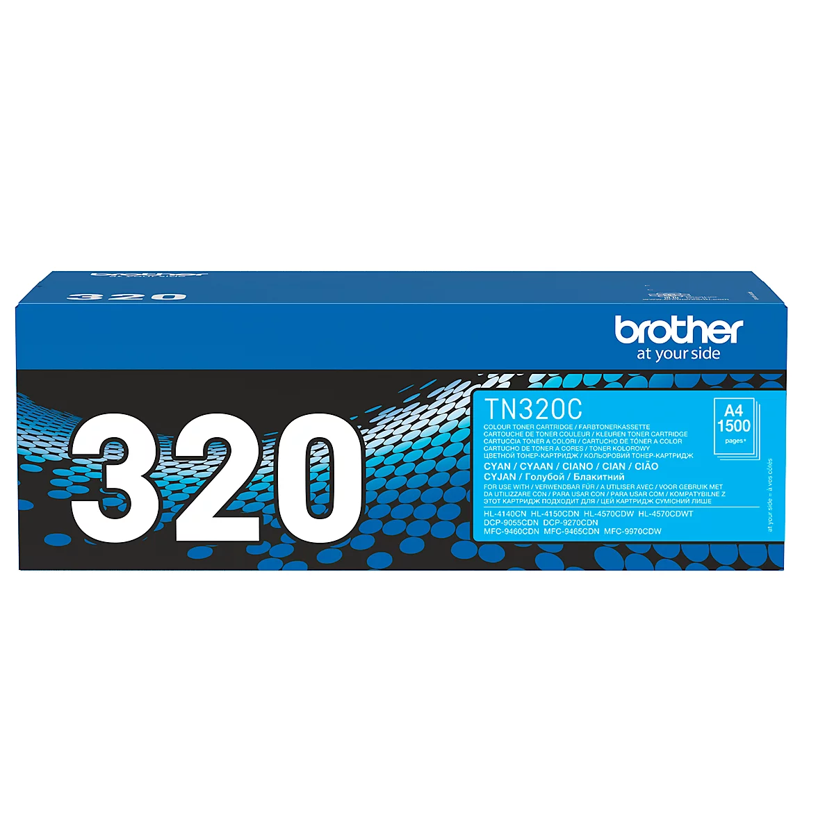 Brother Toner TN-320C, cyan, original
