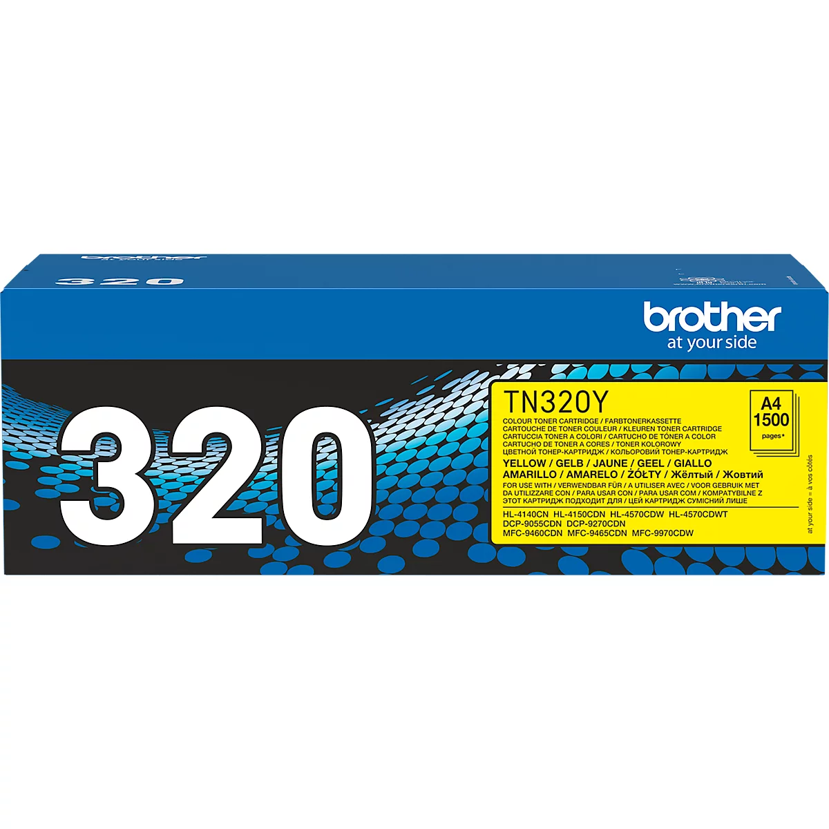 Brother Toner TN-320Y, gelb, original