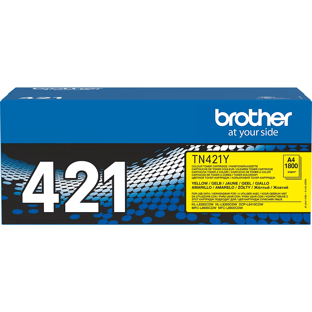 Brother Toner TN-421Y, gelb, original