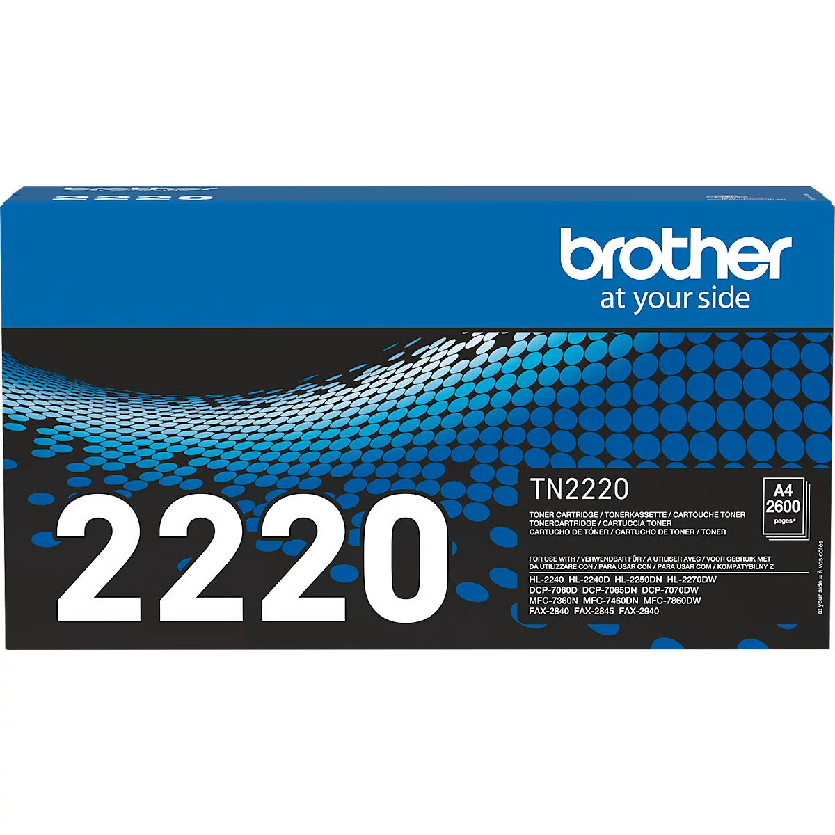 Brother tonercassette TN-2220, zwart
