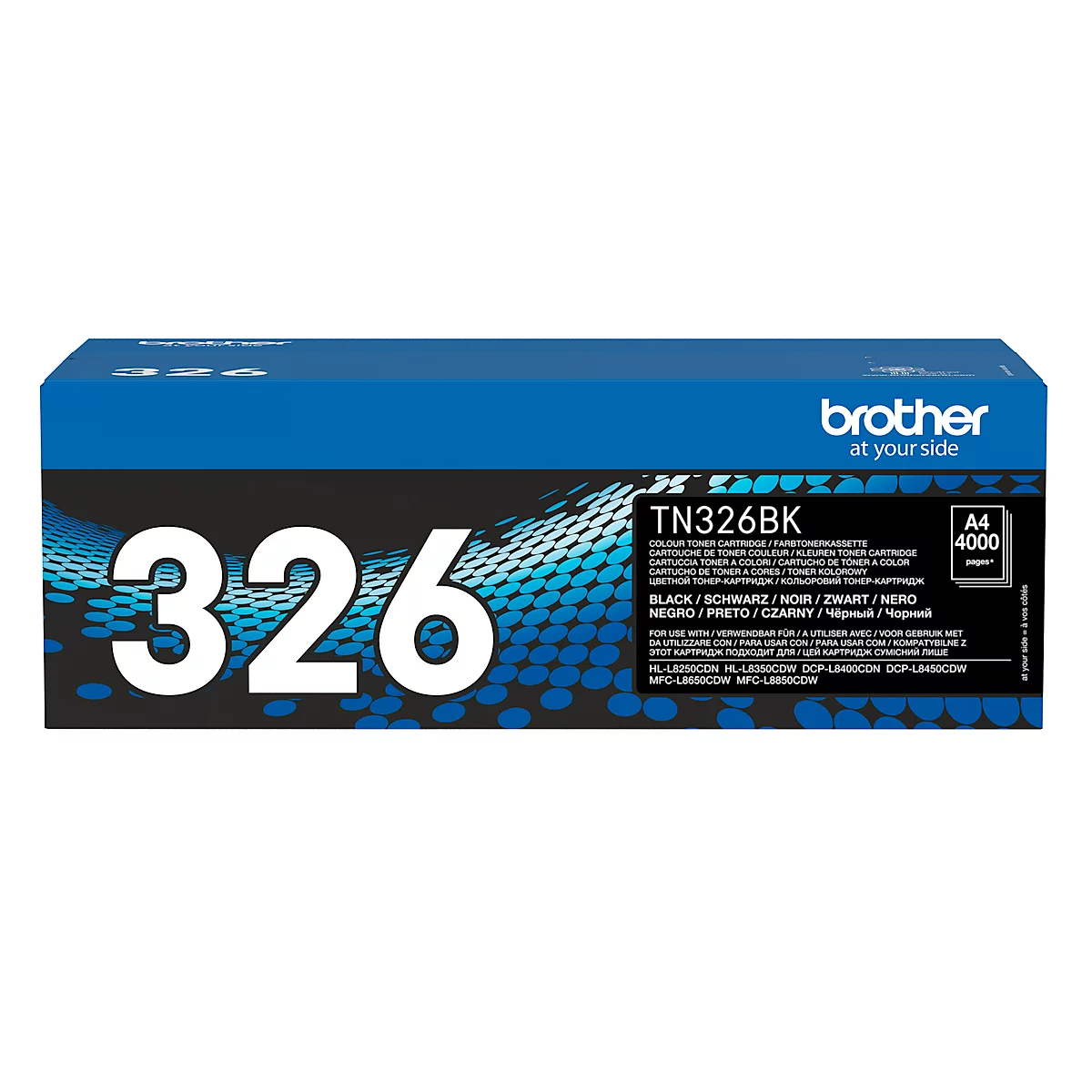 Brother tonercassette TN-326BK, zwart