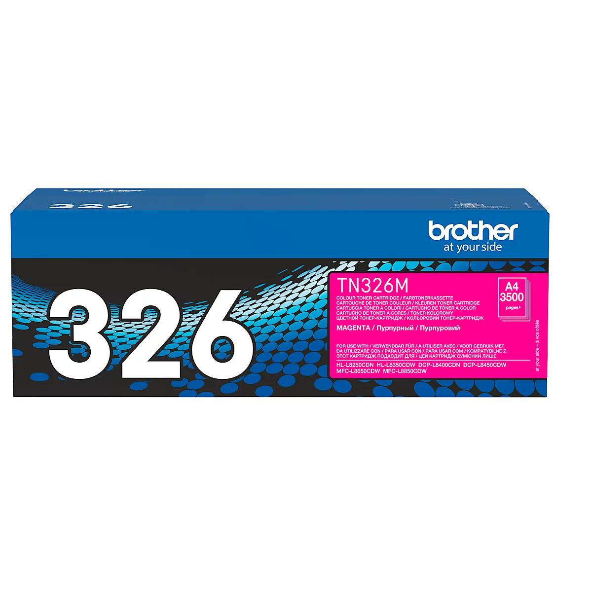 Brother tonercassette TN-326M, magenta