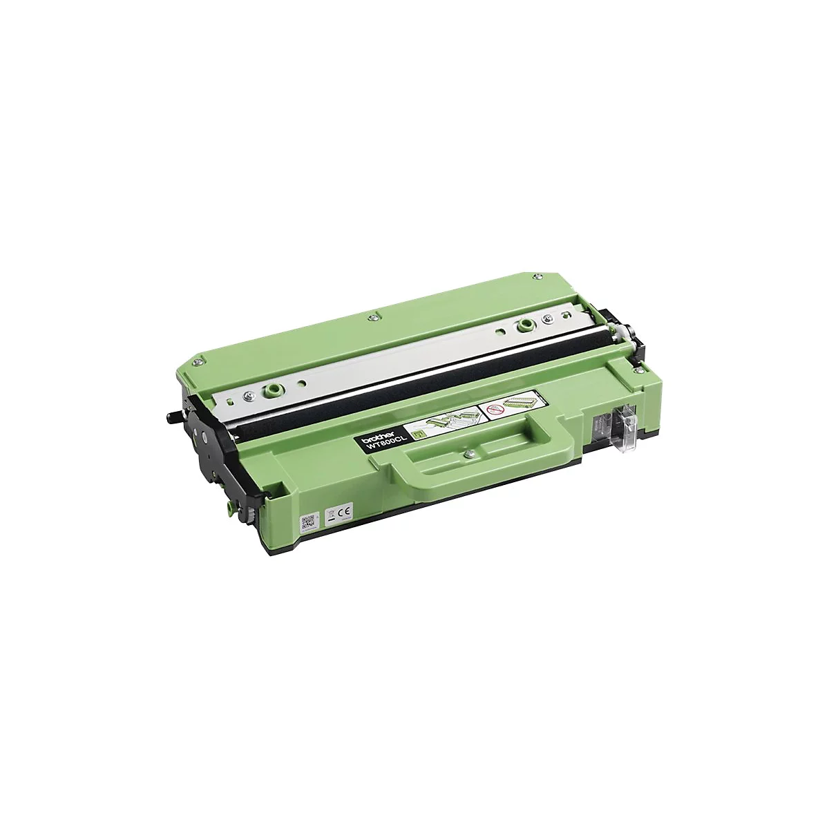 Grüner Brother WT800CL-Toner für Drucker. Aufschrift: WT800CL.