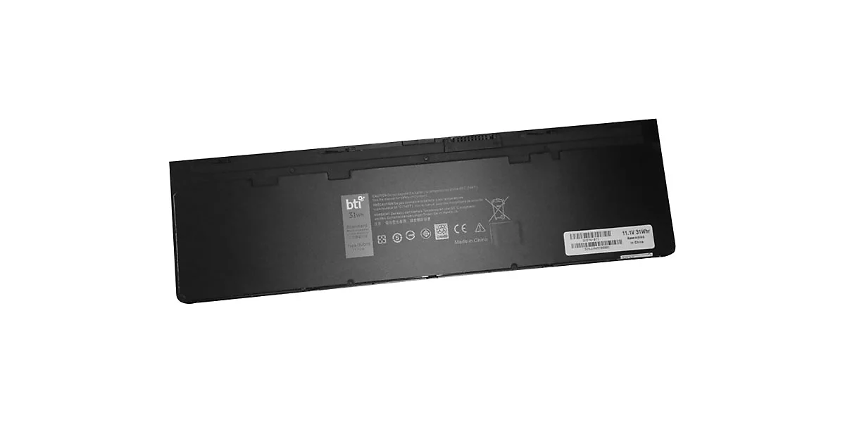 BTI - Laptop-Batterie (gleichwertig mit: Dell GVD76, Dell Y9HNT, Dell 0Y9HNT) - Lithium-Polymer - 3 Zellen - 2800 mAh - 31 Wh