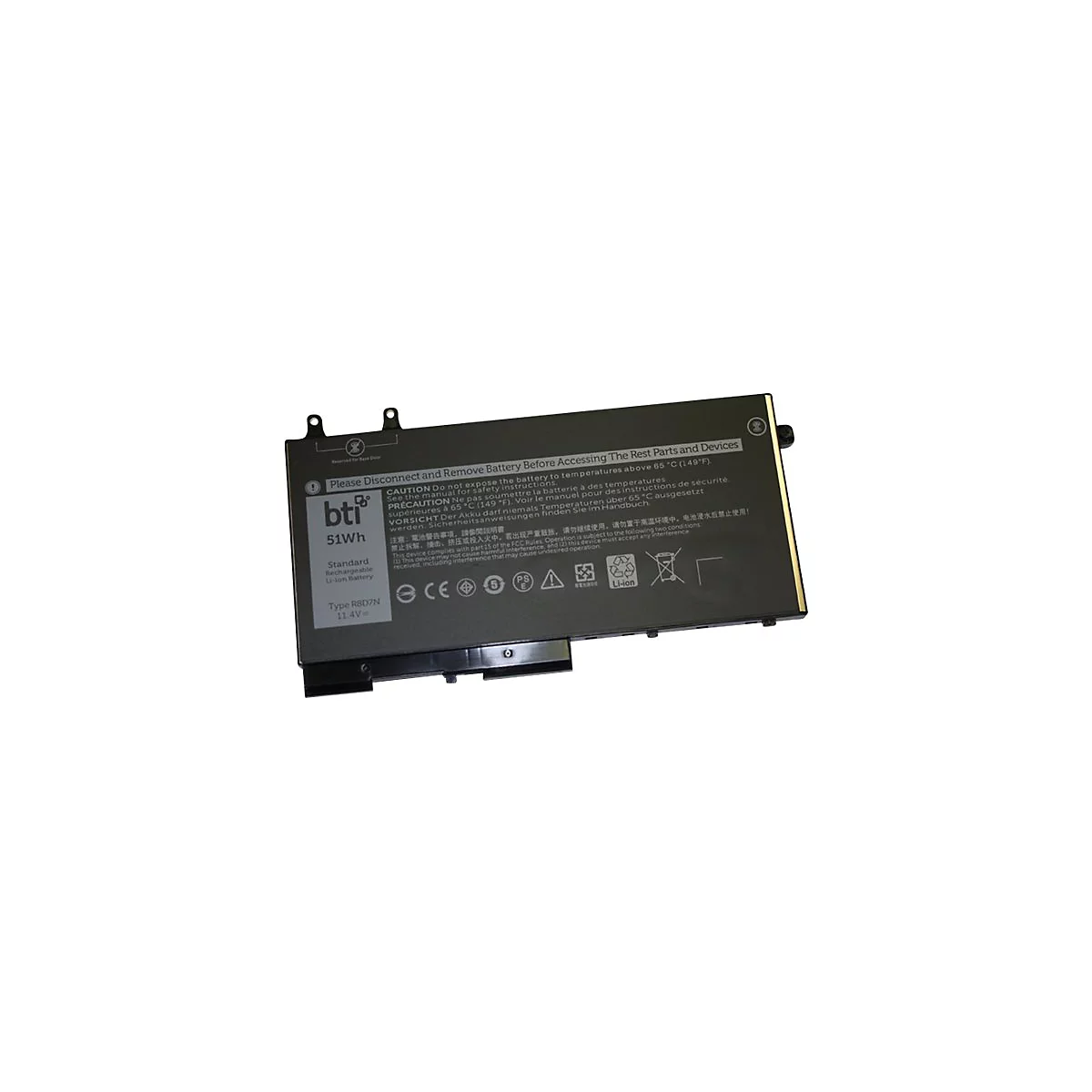 BTI - Laptop-Batterie - Lithium-Polymer - 3 Zellen - 4225 mAh - 48 Wh