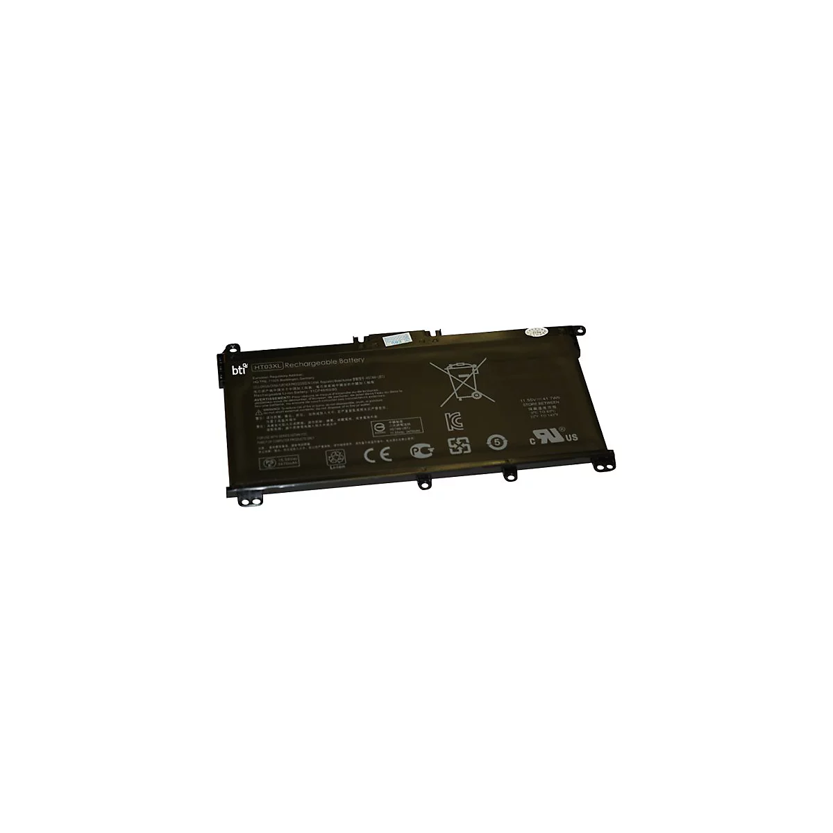BTI - Laptop-Batterie - Lithium-Polymer - 4 Zellen - 3470 mAh - für HP Pavilion Laptop 14-ce0000, 14-ce0014