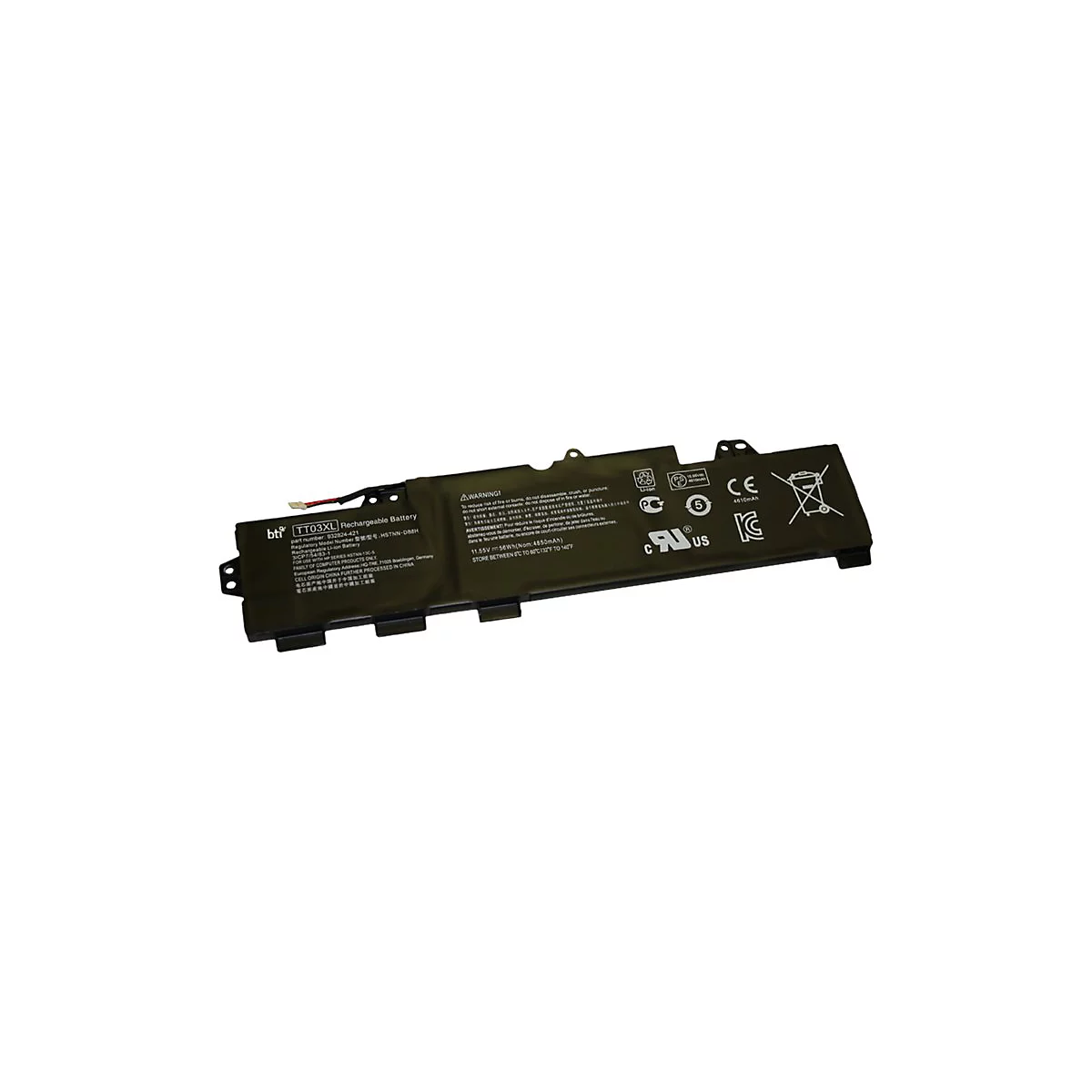 BTI - Laptop-Batterie - Lithium-Polymer - 4 Zellen - 4850 mAh