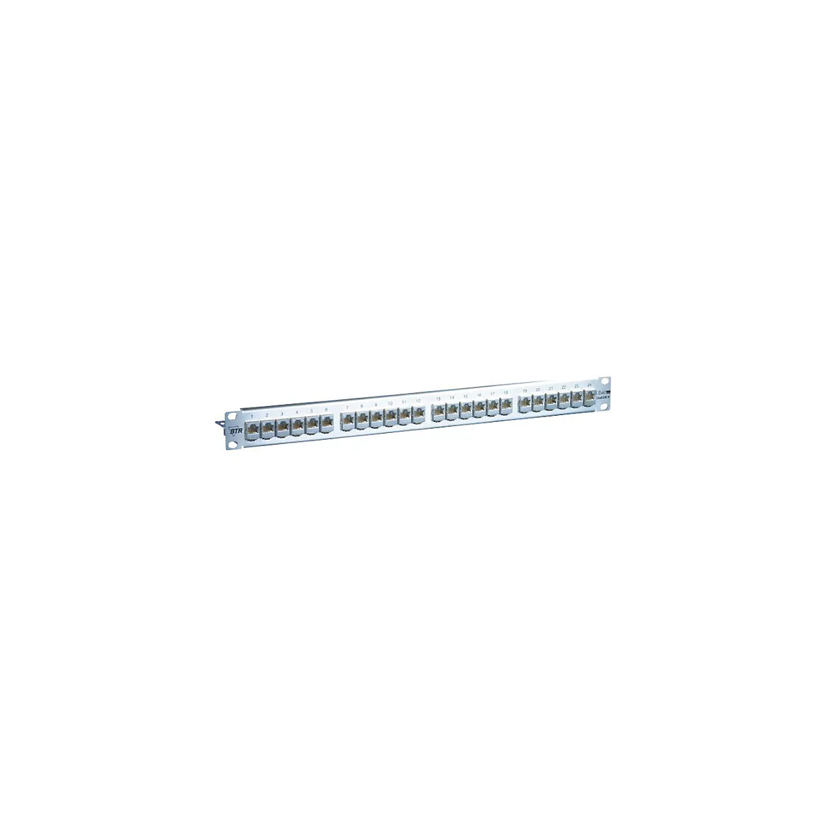 BTR E-DAT modul 24x8(8) - Patch Panel - CAT 6a - STP - RJ-45 X 24 - 1U