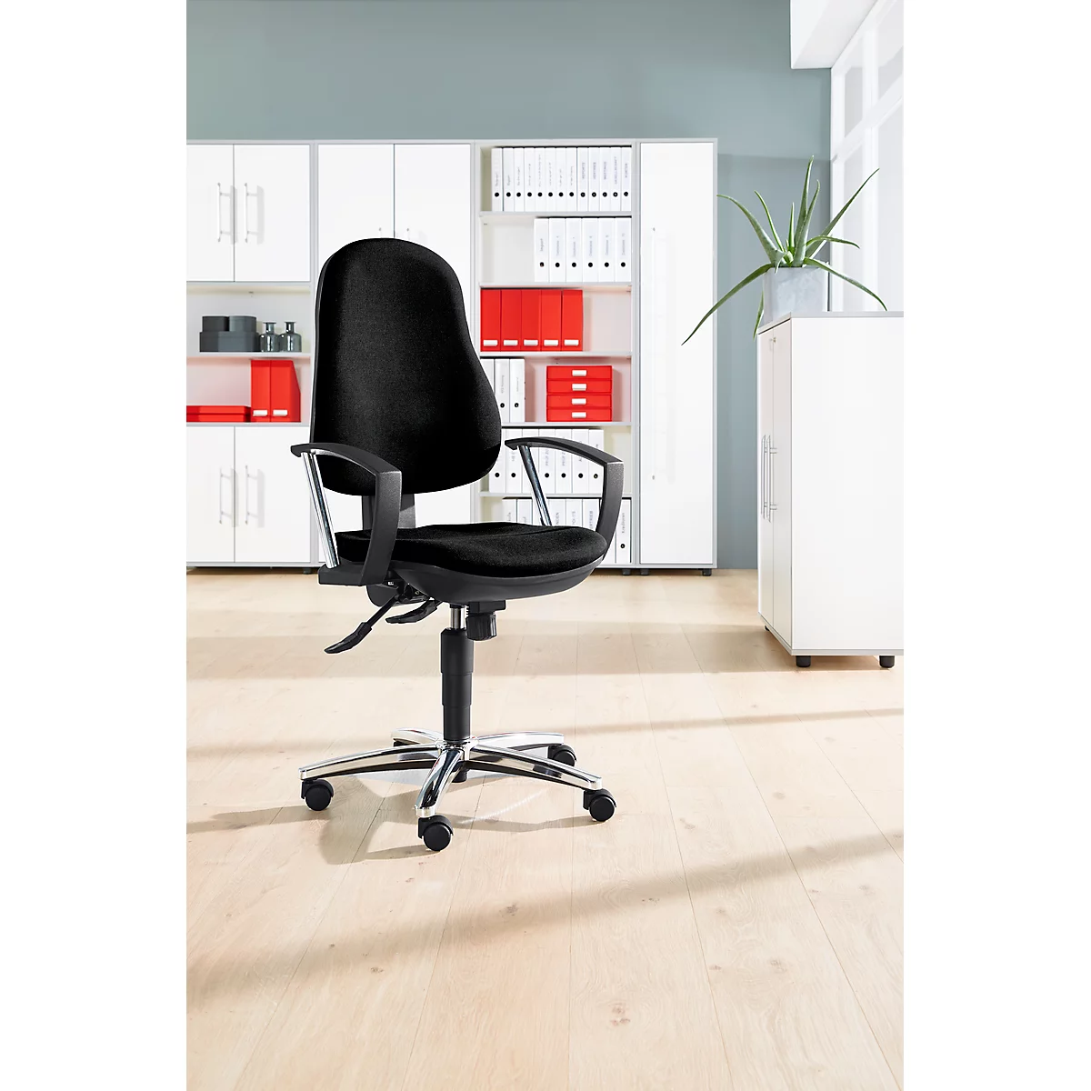 TOPSTAR Bürostuhl Support® P Deluxe – Ergonomisch & Bequem In Anthrazit