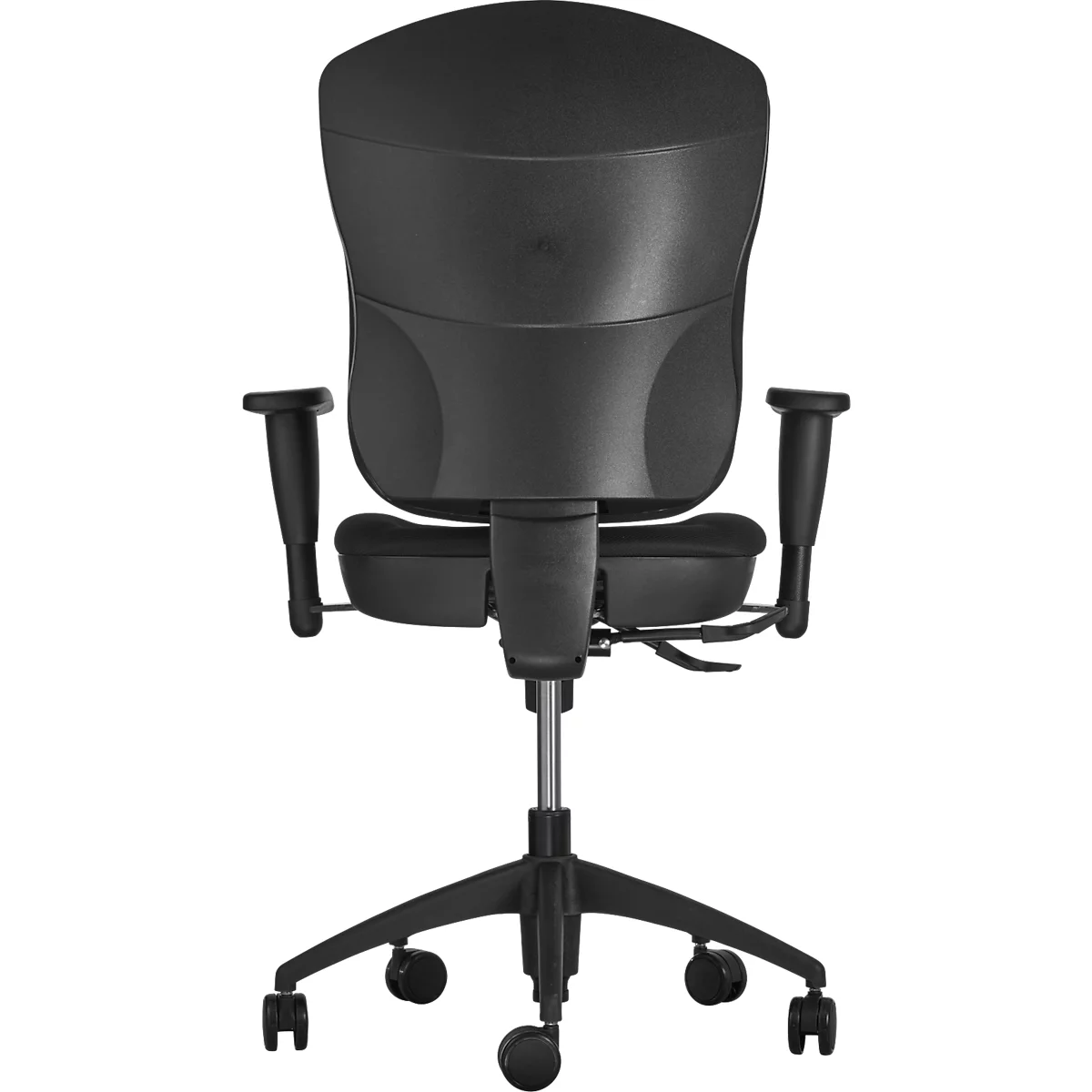 Bürostuhl WELLNESS 300, Synchronmechanik, mit Armlehnen, extra hohe Rückenlehne