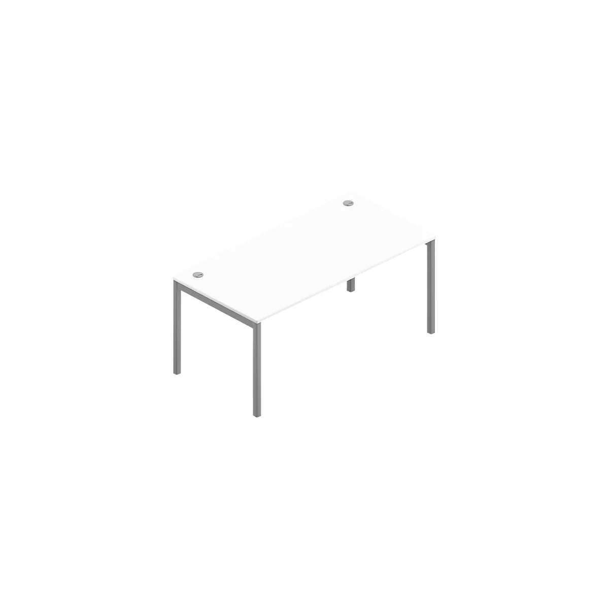 Bureau ARLON-OFFICE, l. 1600 x P 800 x H 730 mm, blanc
