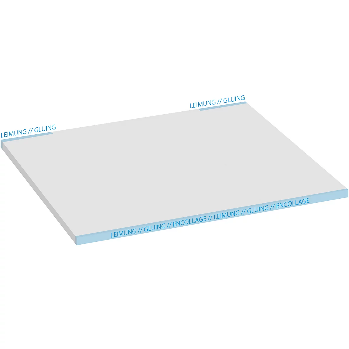 Bureaulegger "3-jaarkalender", 80g/m², 30 vel