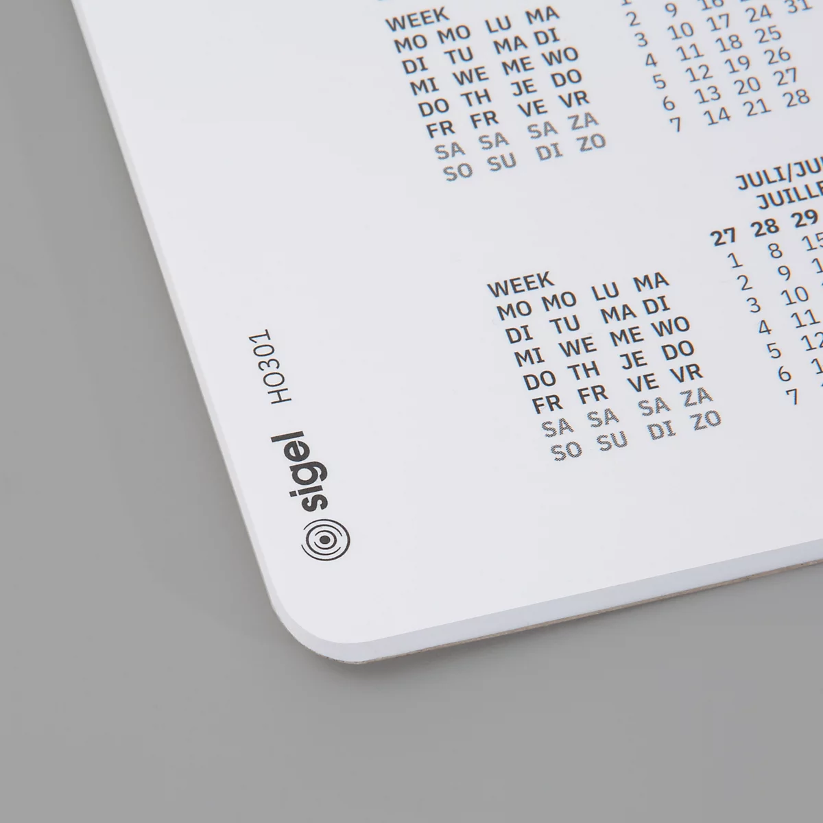 Bureaulegger "3-jaarkalender", 80g/m², 30 vel