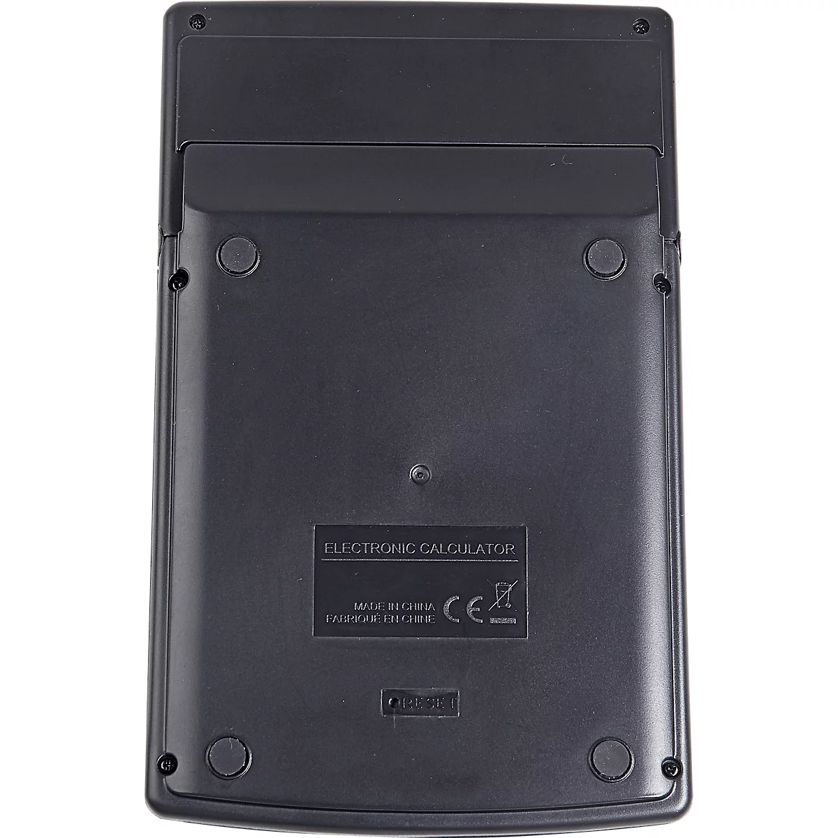 Bureaurekenmachine MAUL MCT500, 12 cijfers, Belasting, Chec &amp; Correct, werkt op zonne-energie en batterijen, B 107 x D 174 x H 22 mm, zwart