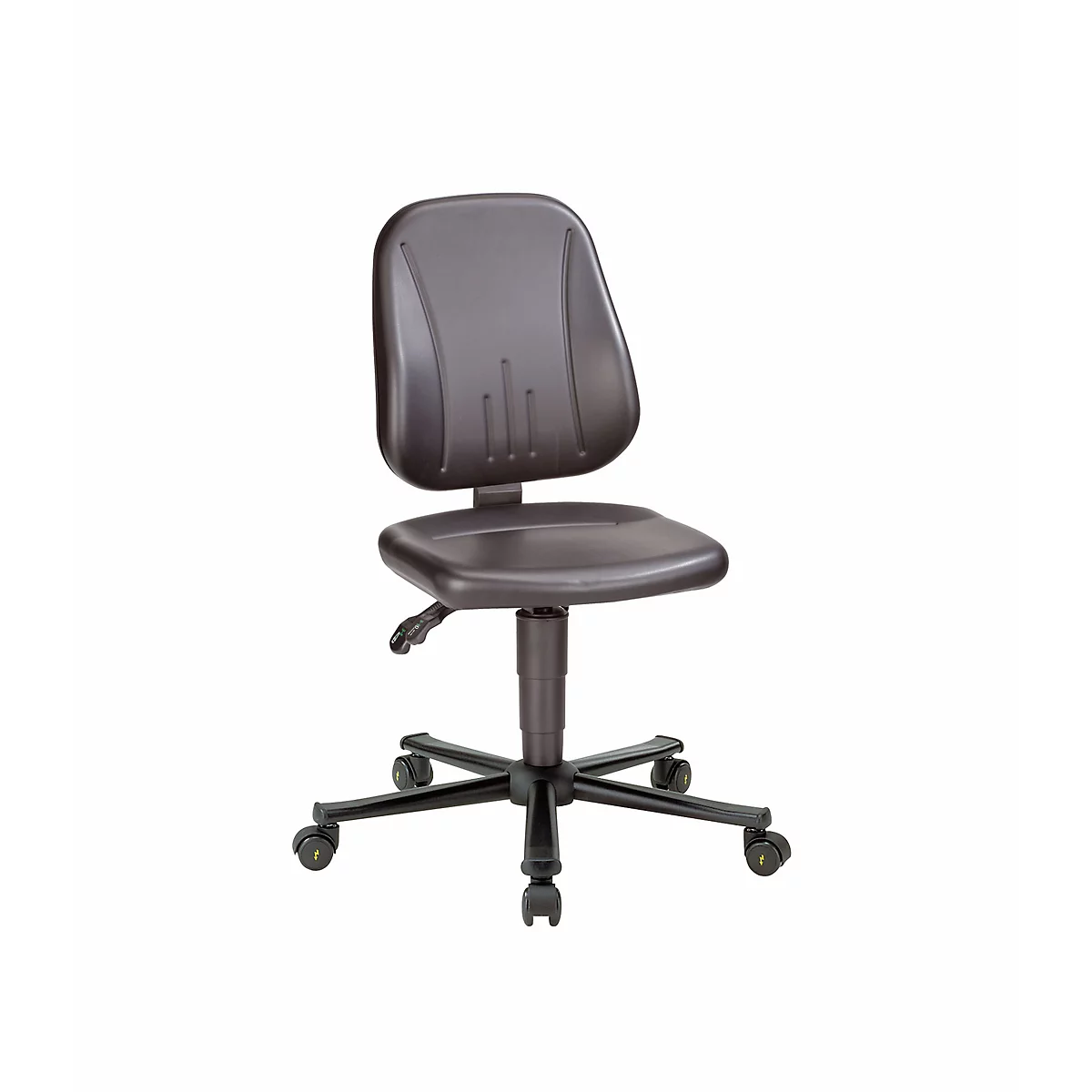 Bureaustoel 9653 ESD, kunstleer, skai zwart