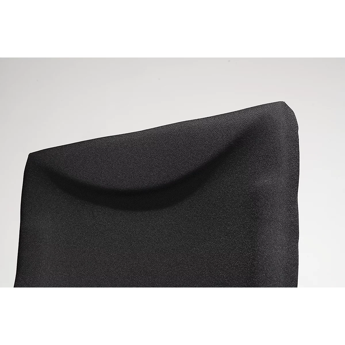 Bureaustoel CLEAN SSI Proline P1 - puntsynchroonmechanisme - zitting met bekkensteun - antibacteriële bekleding - met armleuningen - zwart - Schäfer Shop Pure