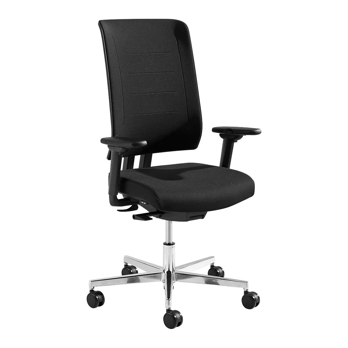 Bureaustoel SSI Proline PREMIUM P2 - semi-automatisch synchroon mechanisme - met armleuningen - Schäfer Shop Genius