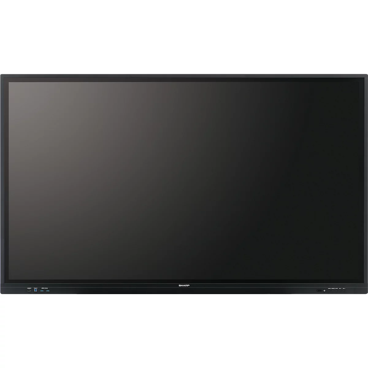Business Monitor Sharp PN-LC652, Infrarot-Touch-Technologie, 65', 3840 x 2160 px, IPS Panel, HDMI/DisplayPort/USB/LAN, 2 x 15 W, BYOD, Eshare-Funktion