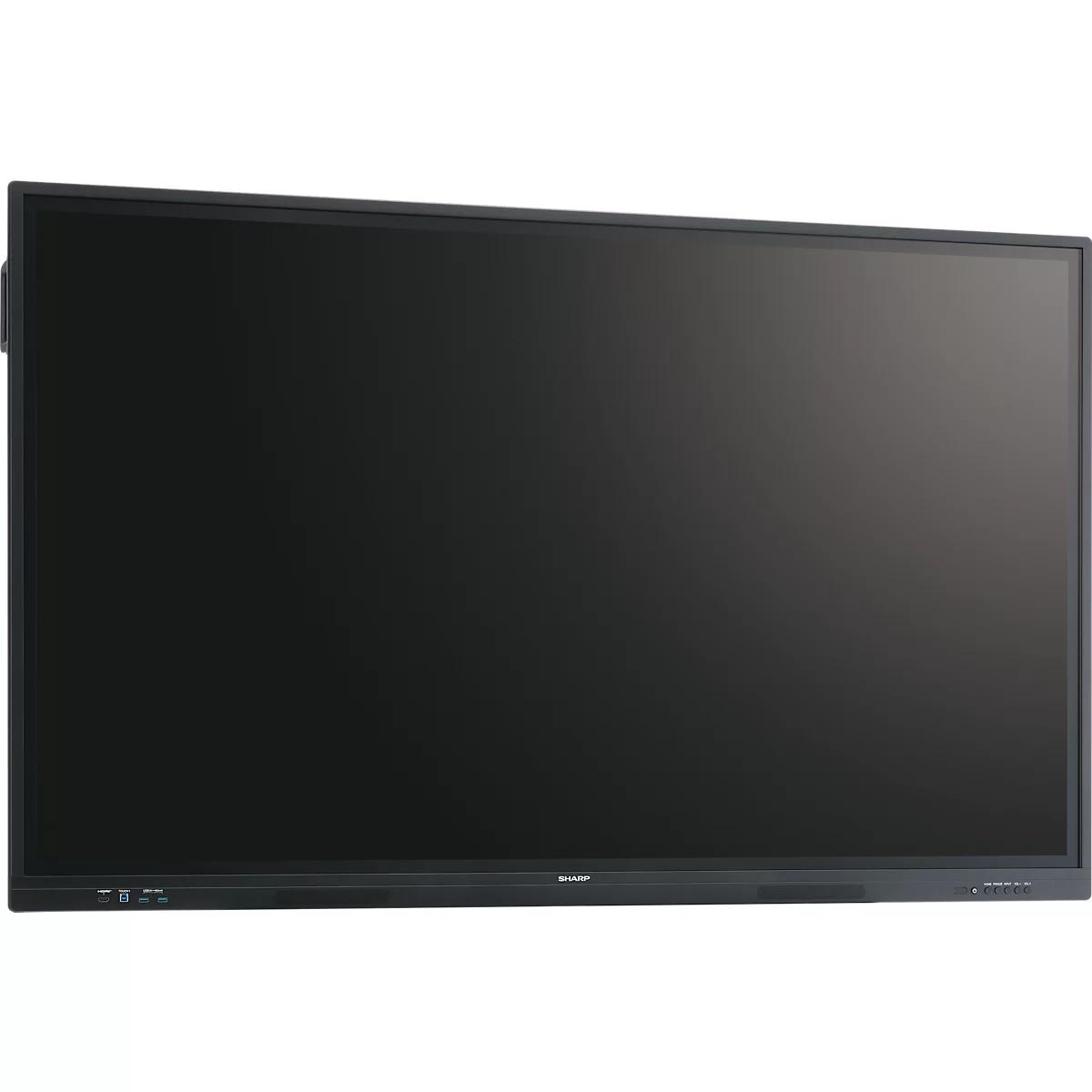 Business Monitor Sharp PN-LC752, Infrarot-Touch-Technologie, 75', 3840 x 2160 px, IPS Panel, HDMI/DisplayPort/USB/LAN, 2 x 15 W, BYOD, Eshare-Funktion