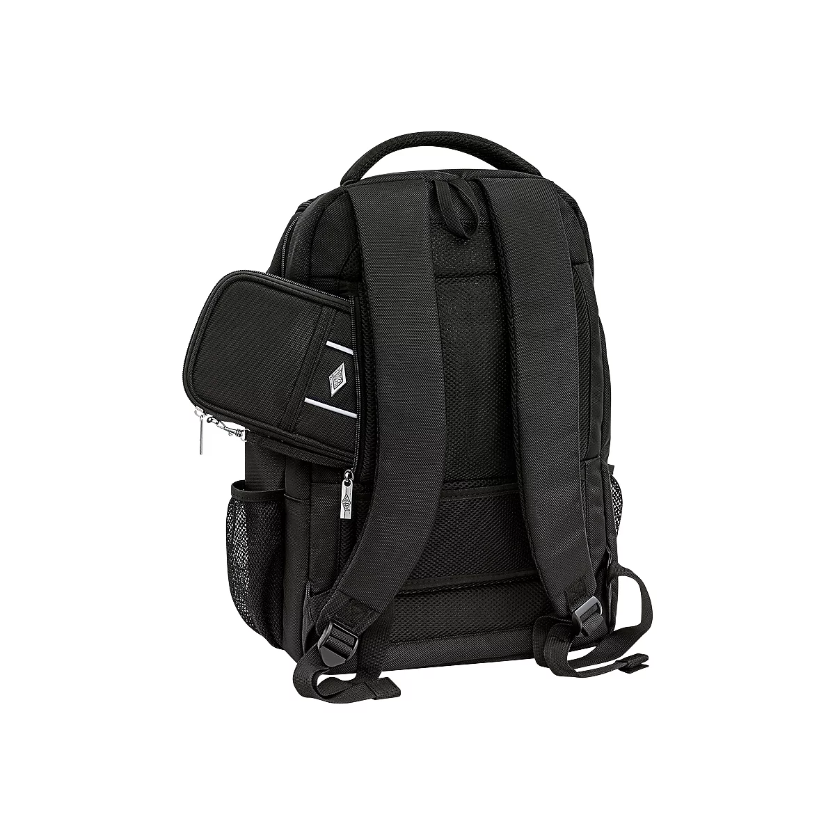 Business rugzak WEDO, polyester, Vakken voor notebook/tablet, rugkussen, 28 l, zwart