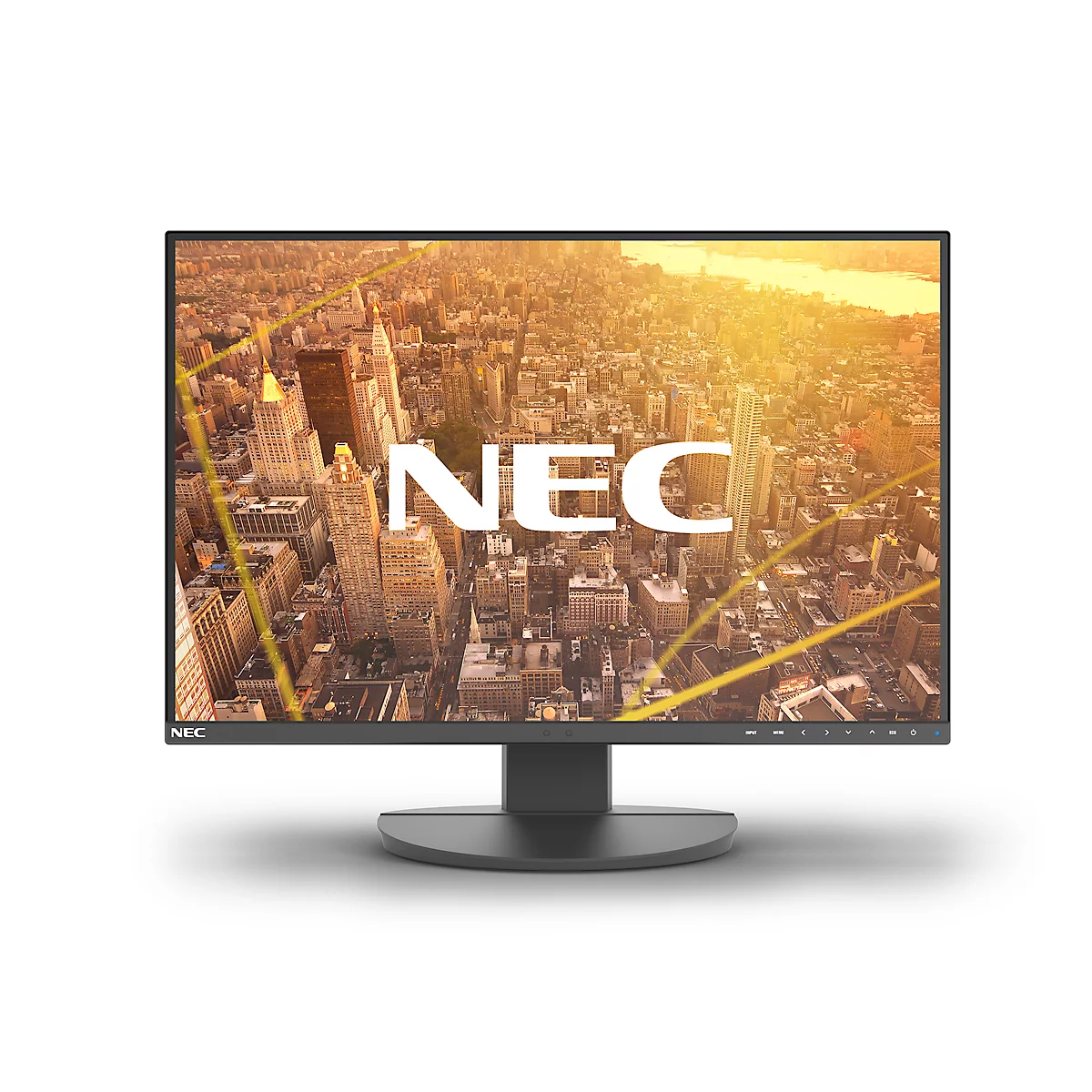 Businessmonitor SHARP/NEC MultiSync EA241WU, 24', 1920 x 1200, IPS TFT, 16:10, HDMI/DisplayPort/USB, höhenverstell-/dreh-/neig-/schwenkbar, schwarz
