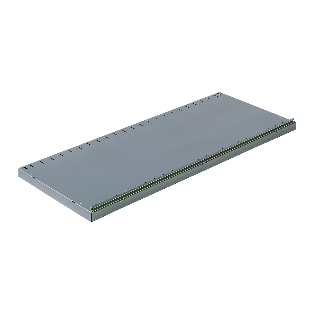 Butée arrière - métal - l. 994 x H 40 mm - pour rayonnage R 3000 et R 4000