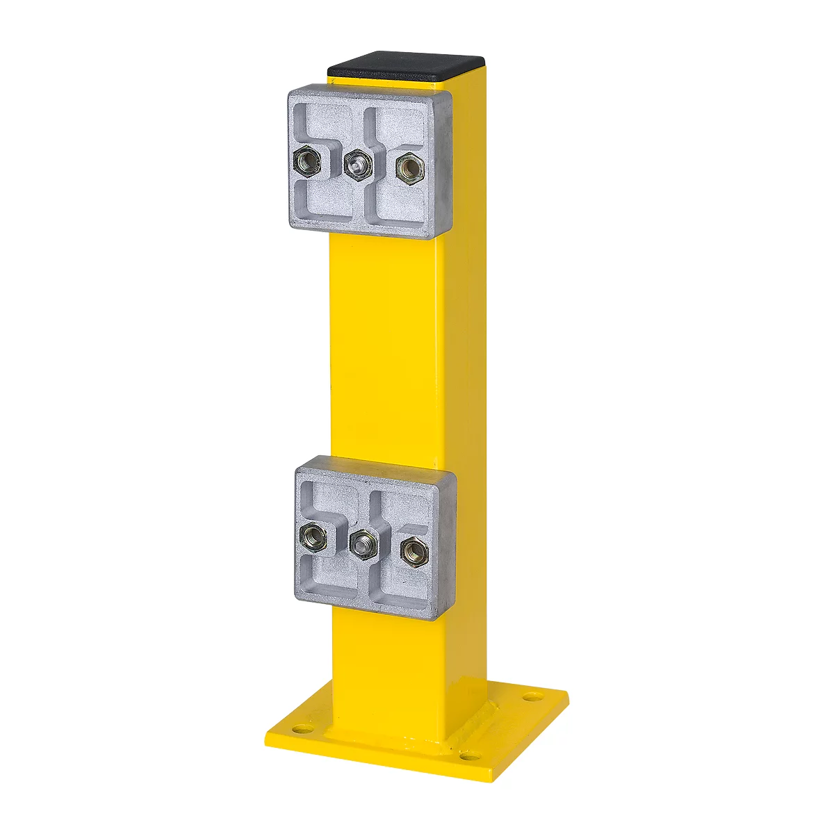 Butoir de protection avec plaque d'ancrage