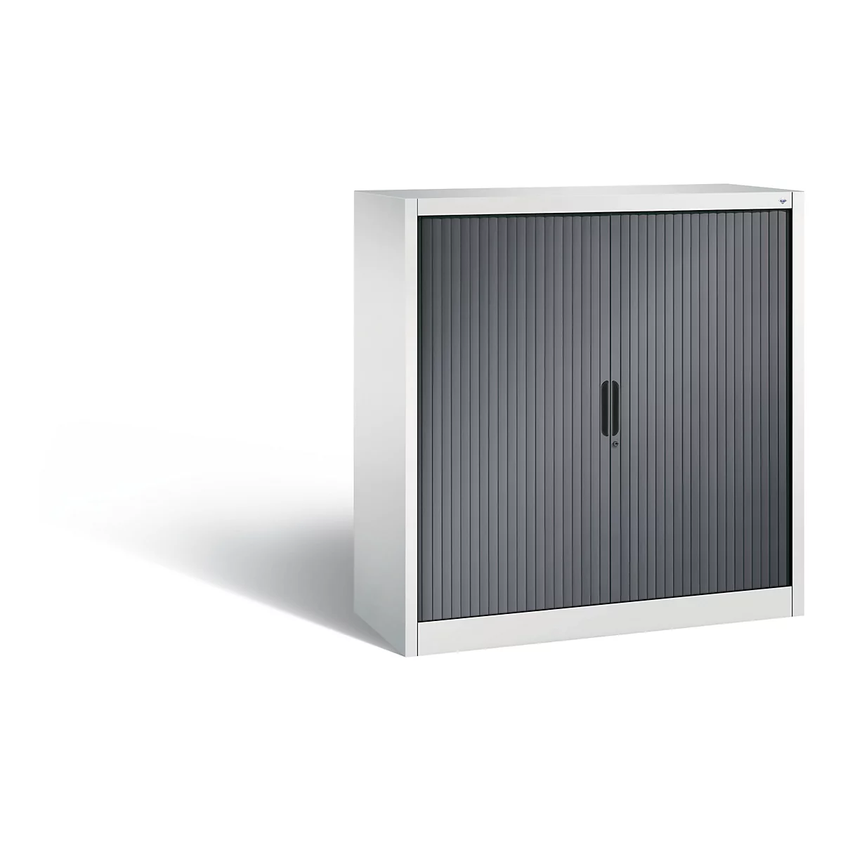 C+P Rollladenschrank Omnispace, H1230B1200T420 mm, Lichtgrau/Schwarzgrau
