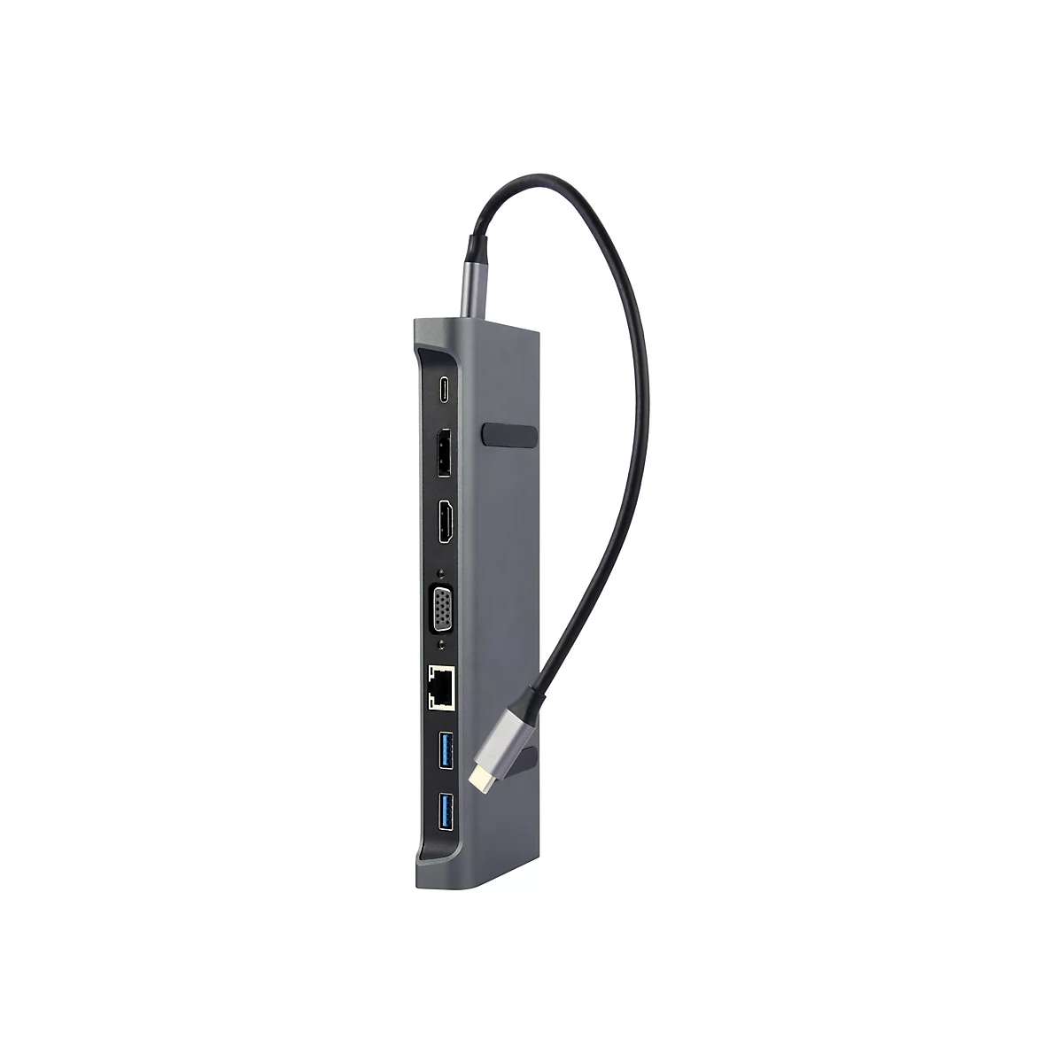 Cablexpert A-CM-COMBO9-02 - Dockingstation - USB-C 3.1 - HDMI, VGA - 1GbE