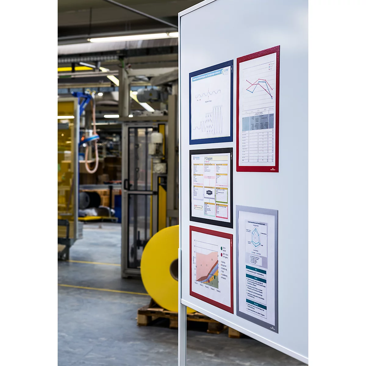 Cadre d'affichage magnétique DURAFRAME MAGNETIC DURABLE, format A3, noir, 5 p.