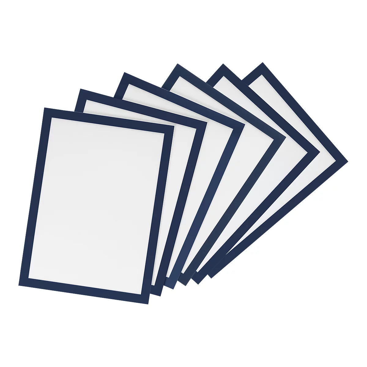 Cadre d'information Duraframe - format A3 - bleu- 6 pièces