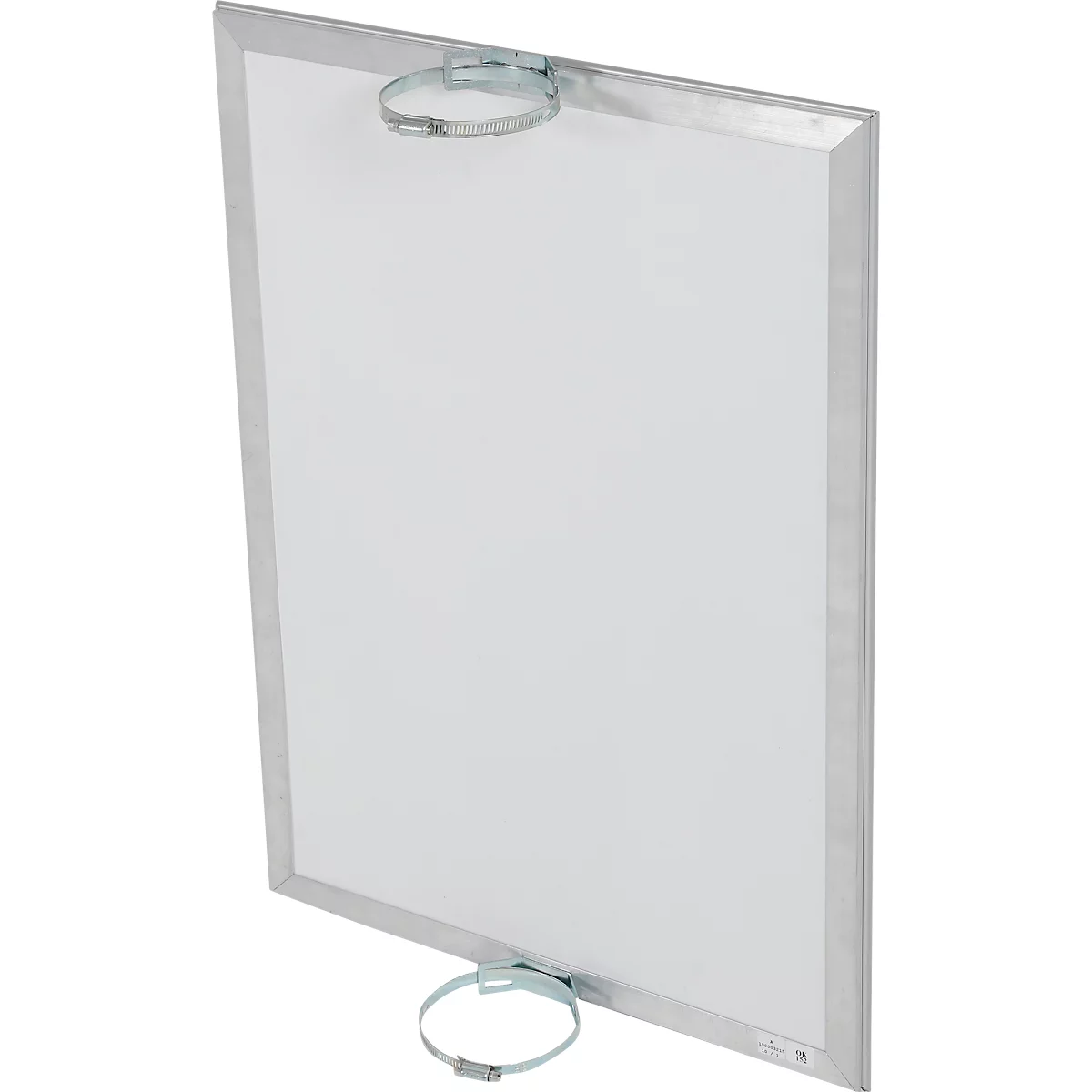 Cadre Lanterne - aluminium - format portrait - étanche- pour format A2 – gris argenté 