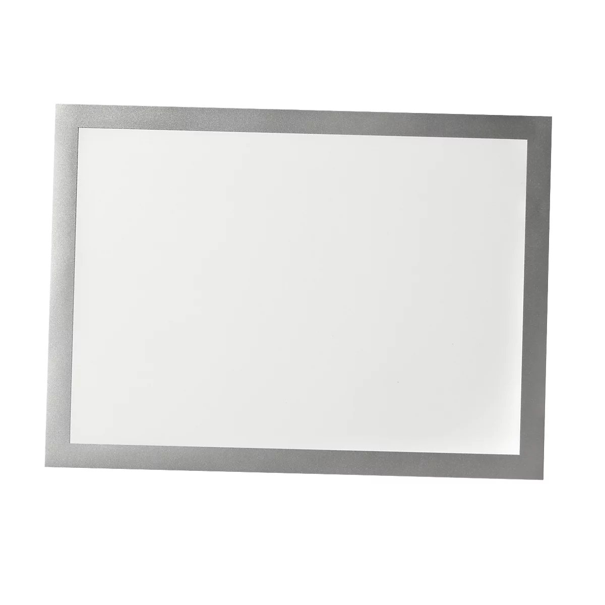 Cadre transparent Duraframer Grip Durable, format A4, pour surfaces textiles, argent