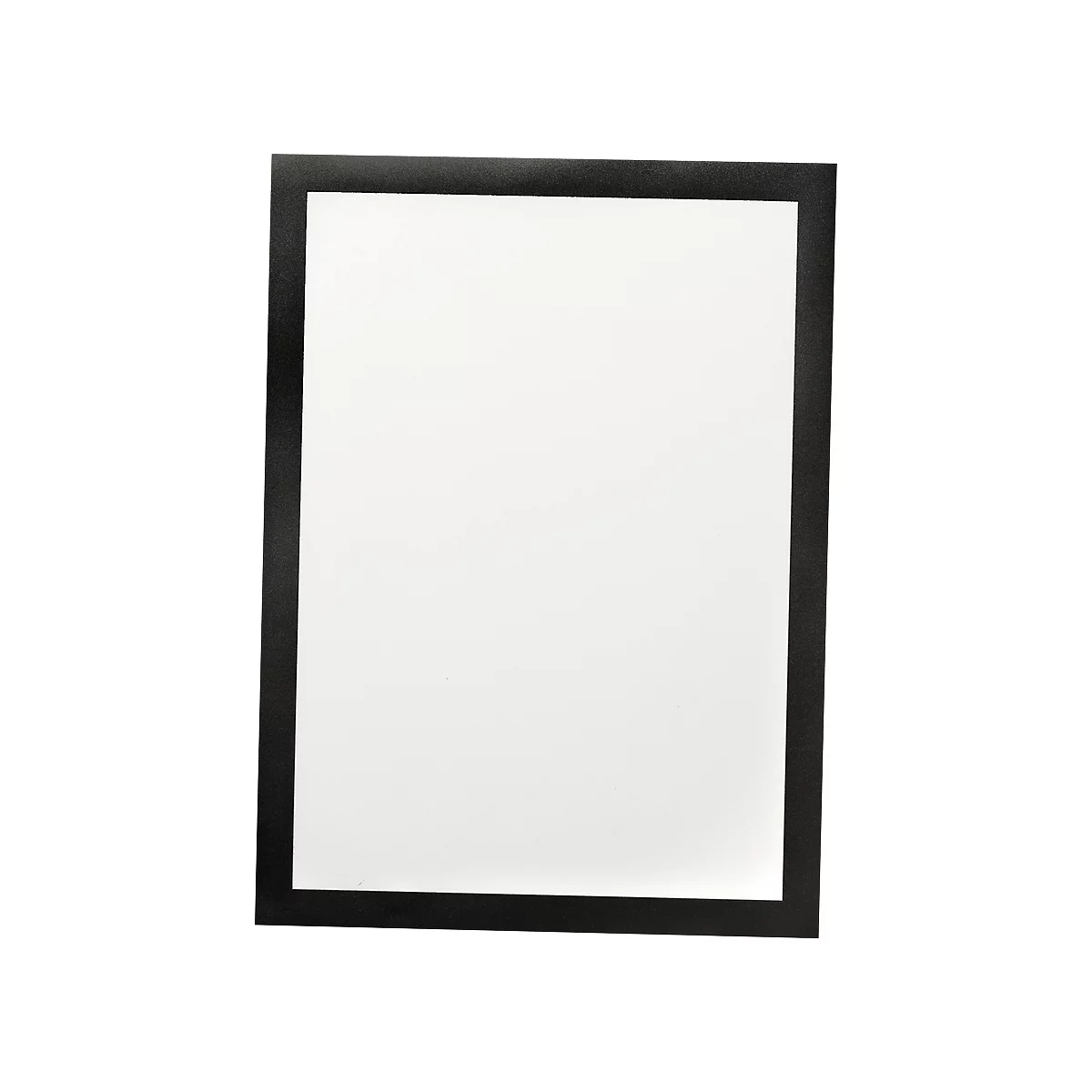 Cadre transparent Duraframer Grip Durable, format A4, pour surfaces textiles, noir