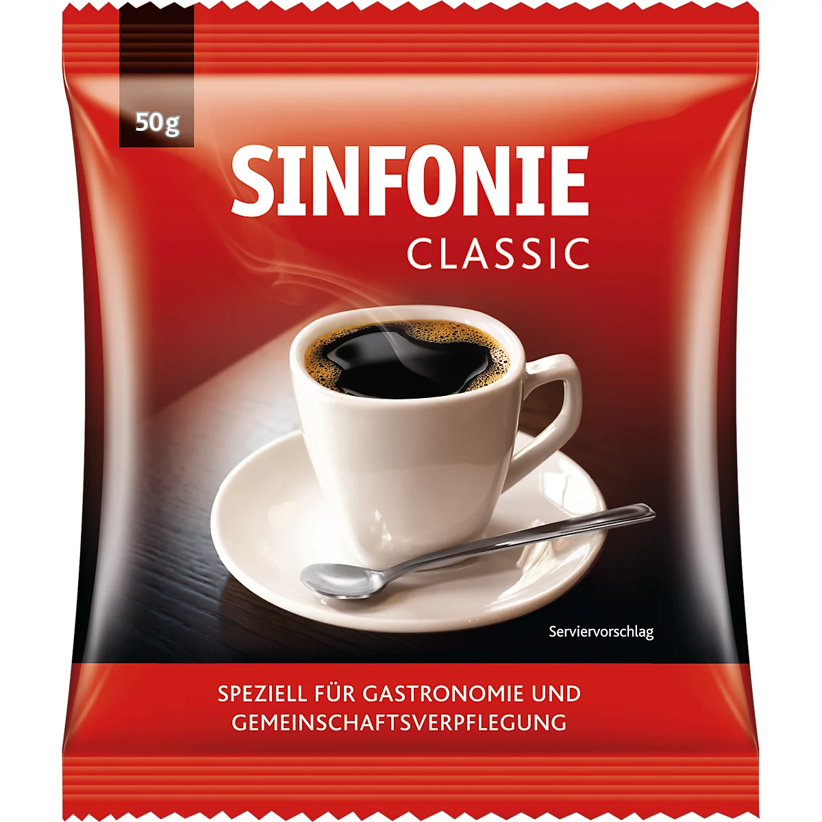 Café filtre Sinfonie, sachet portion de 50 g, 60 pièces