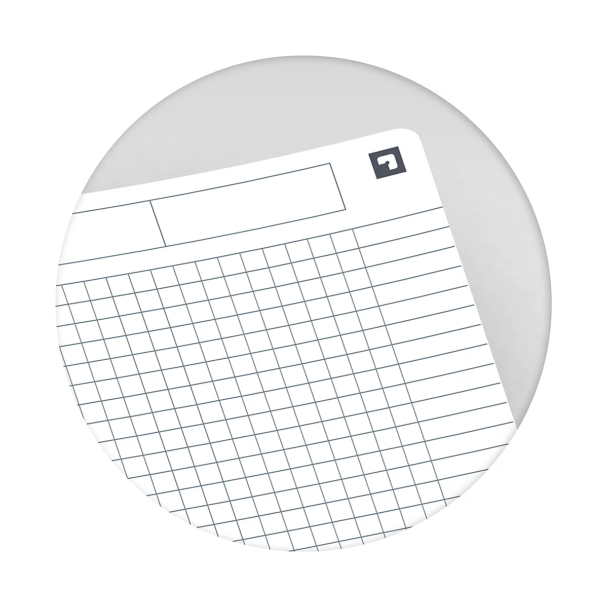 Cahier à spirale Office Oxford, format A5, quadrillé, pack de 5