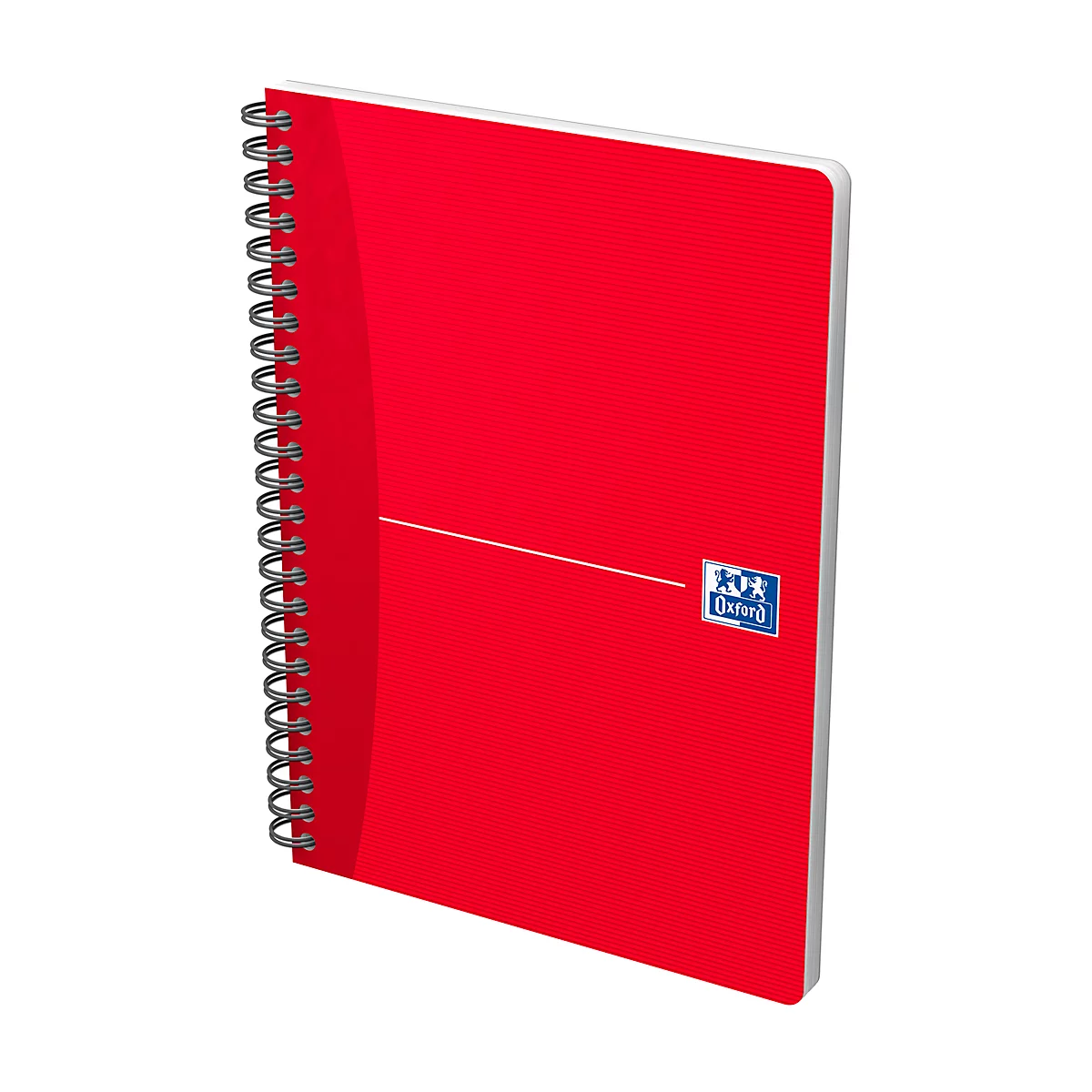Cahier à spirale Office Oxford, format A5, quadrillé, pack de 5