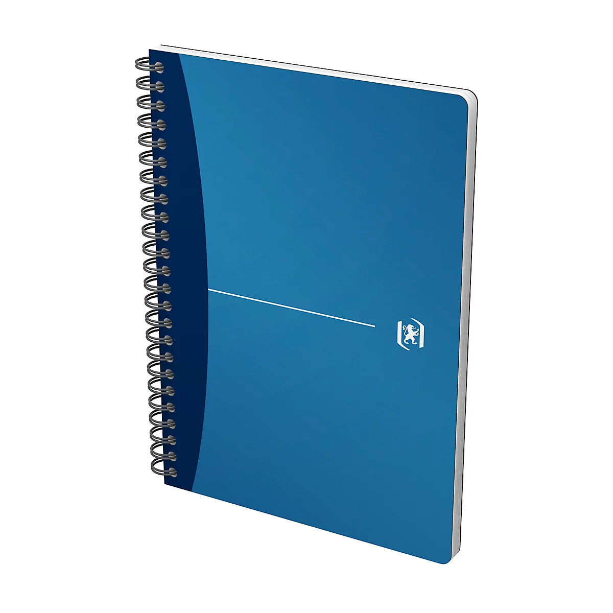 Cahier à spirales Oxford, format A4, 90 feuilles, ligné, 5 pièces
