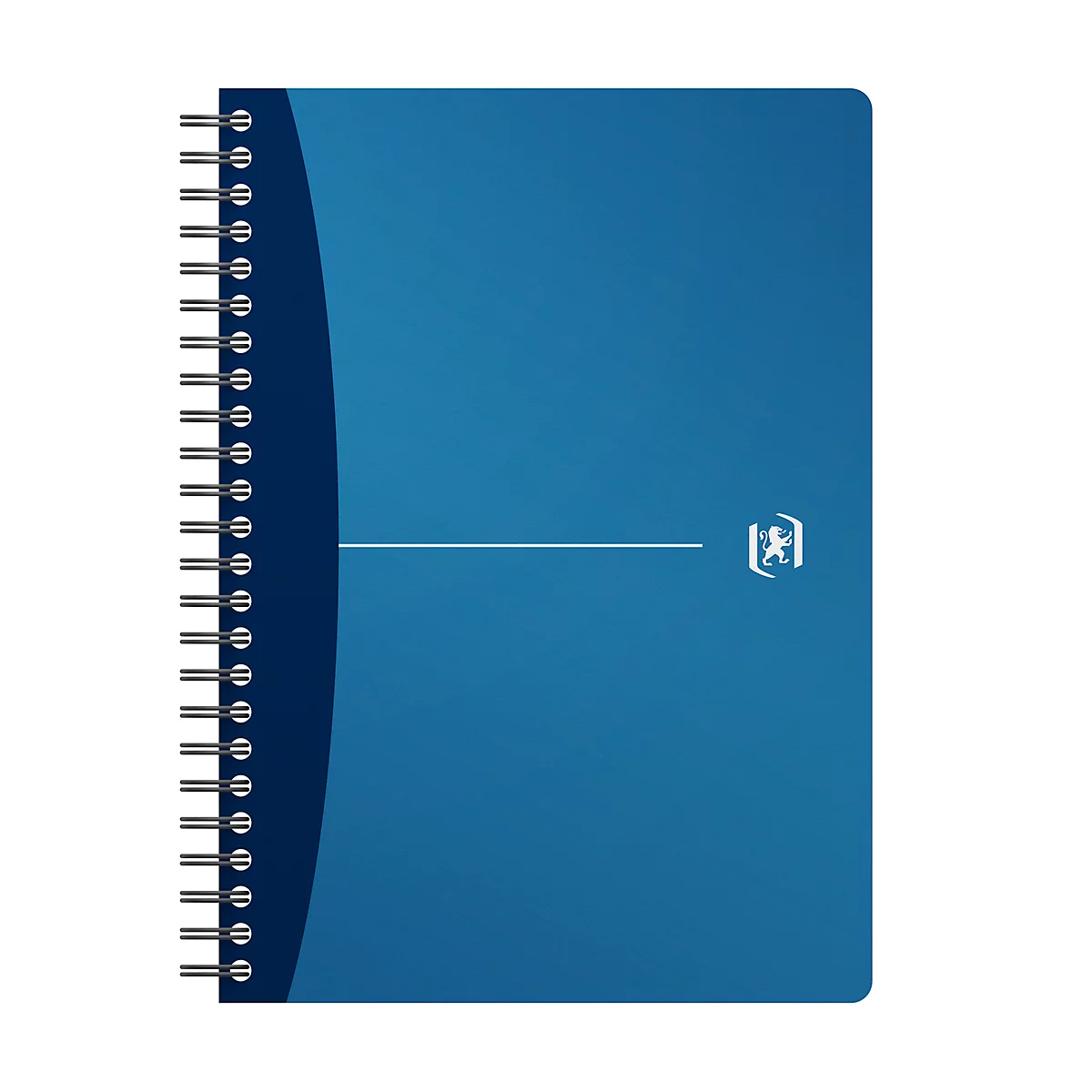 Cahier à spirales Oxford, format A4, 90 feuilles, ligné, 5 pièces