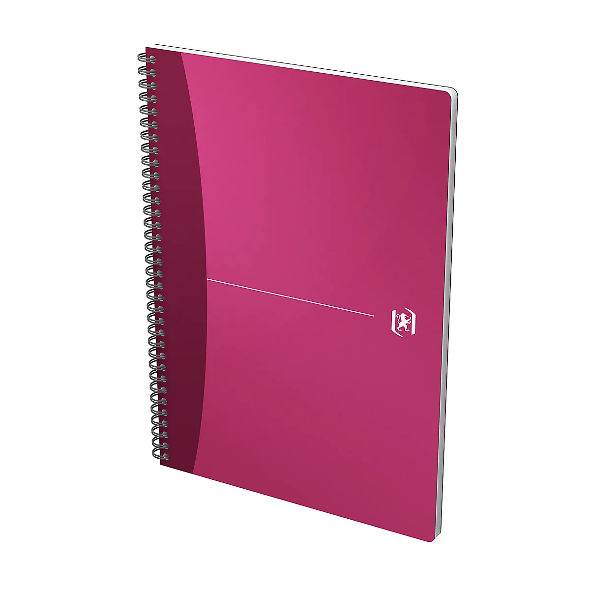 Cahier à spirales Oxford, format A4, 90 feuilles, quadrillé, 5 pièces