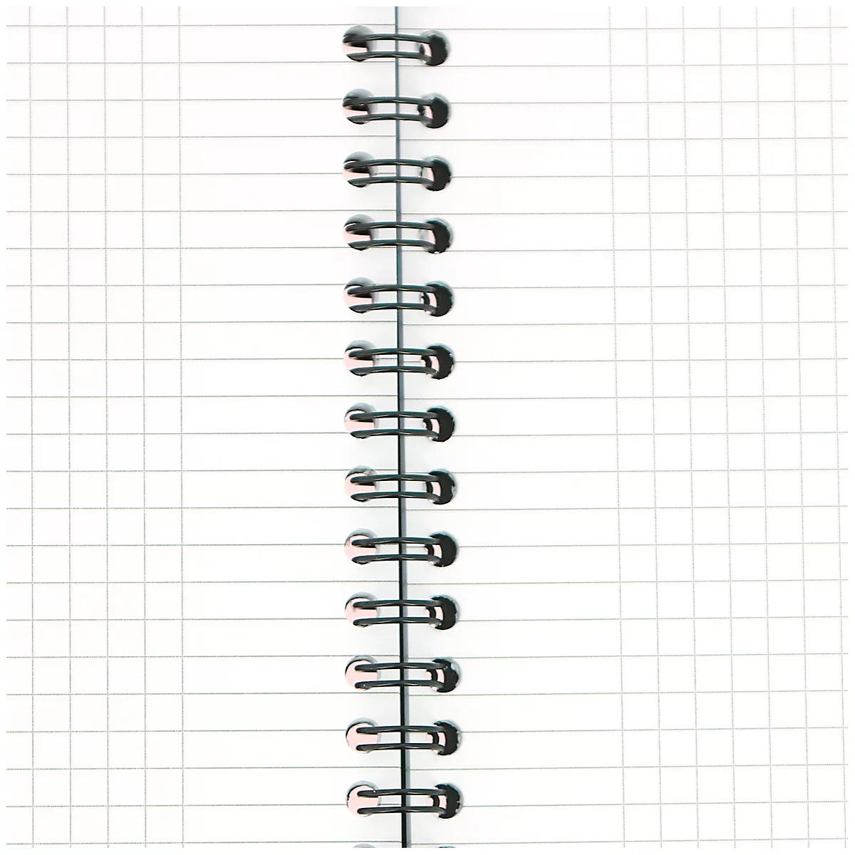 Cahier à spirales Oxford, format A4, 90 feuilles, quadrillé, 5 pièces