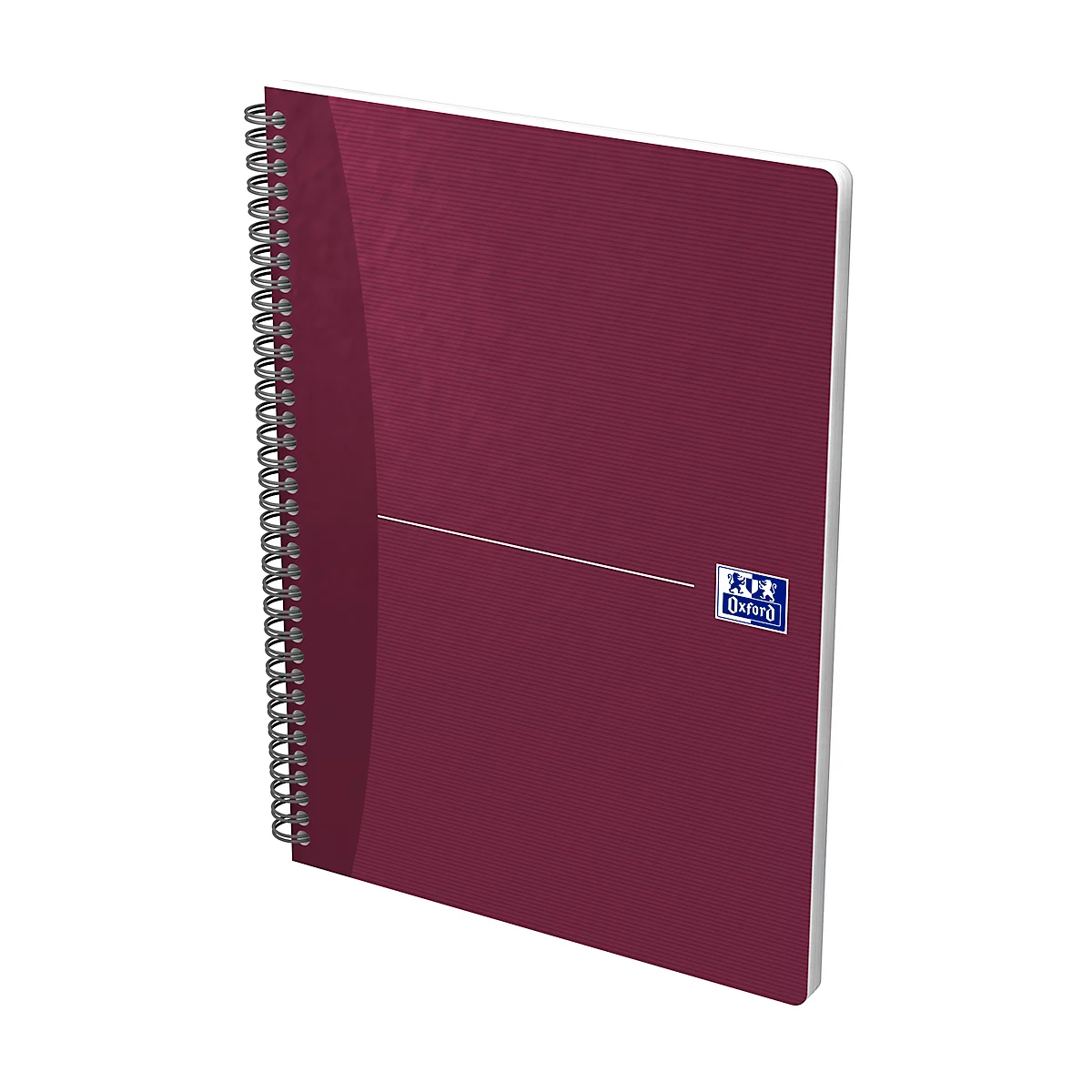 Cahier à spirales Oxford Office Essentials B5 à couverture souple, 90 g/m², 90 feuilles, SCRIBZEE®, quadrillé, 5 pièces