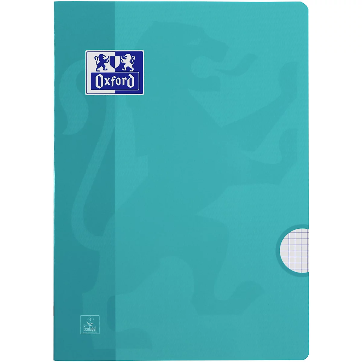 Cahiers scolaires OXFORD School DIN A4, 38 feuilles, quadrillés, couleurs assorties, assortis, 10 pcs.