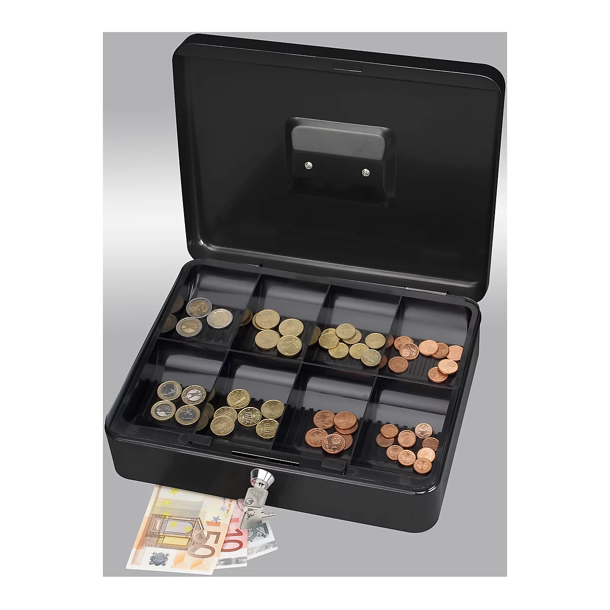 Caissette à monnaie 56114 MAUL, noir