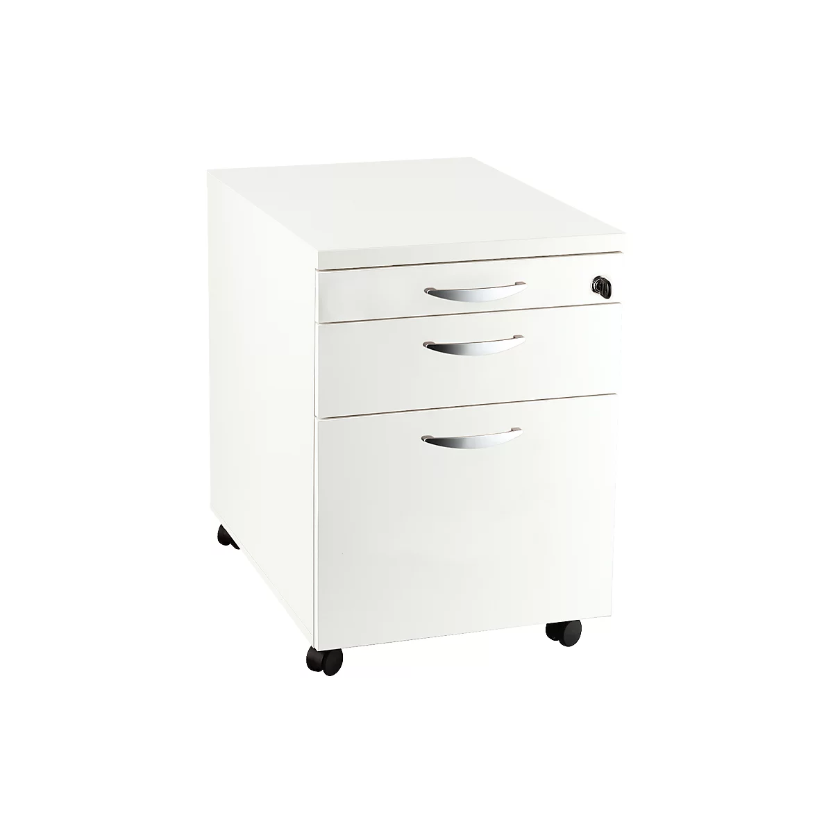 Caisson mobile NEVADA, l. 430 x P 600 x H 600 mm, blanc 